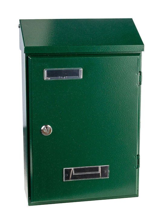 Apartment Building Mailbox Inox in White Color 23.5x36x36cm
