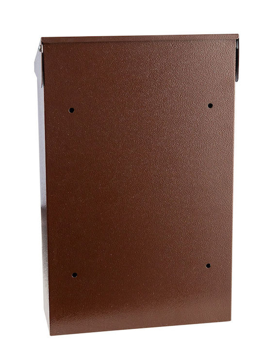 Пощенска Кутия за Блок Inox в Черен Цвят 23.5x36x36см