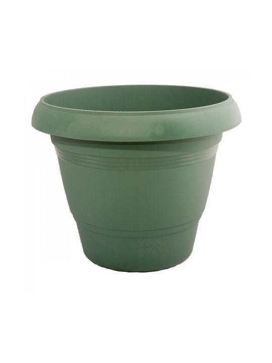 Miltoplast Geramica Greece Flower Pot 45x37cm in Green Color 405