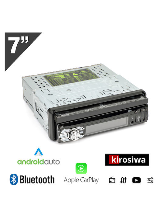 Kirosiwa Ραδιόφωνο Αυτοκινήτου 1 DIN (Bluetooth/USB)