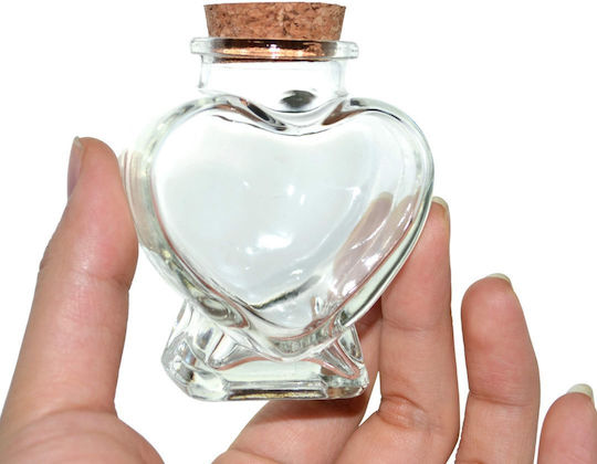 Faitakis Pack Glass Bottle for Wedding Favors 1pcs