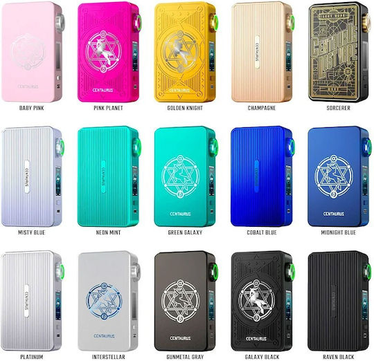 Lost Vape Centaurus M200 AT-2069 Box Mod 200W Gunmetal Grey