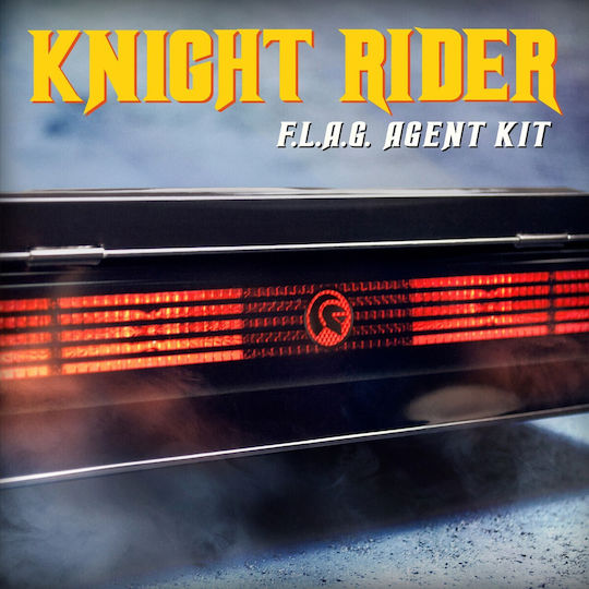 Doctor Collector Knight Rider Flag Agent Σετ Δώρου Ρέπλικα