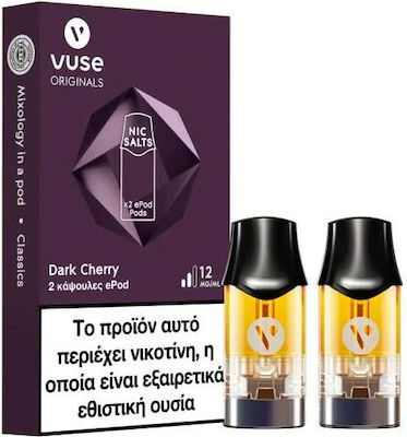 Vuse ePod Dark Cherry 12mg 1.9ml 2τμχ