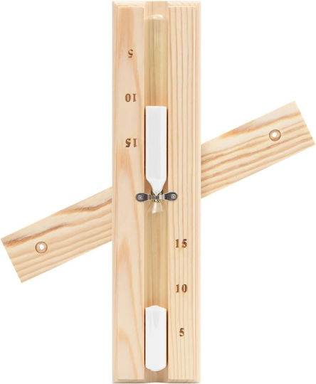 vidaXL Poolthermometer Beige