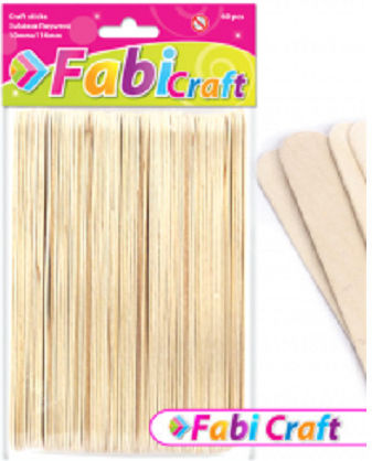 Fabi Craft Sticks 50pcs