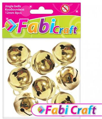 Fabi Decorative Bell for DIY Crafts Gold