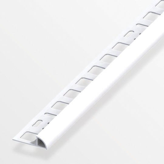 Alfer Aluminium Προφίλ PVC για Πλακίδια 100x1.95x0.8εκ.