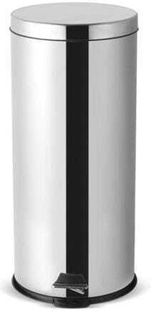 FTC001-30L Metallic Waste Bin 30lt with Pedal Inox