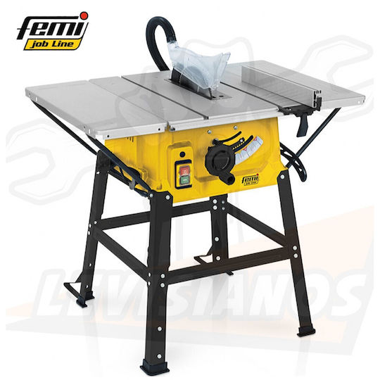 Femi TS 36-523 Bench Saw 1800W, Cutting Disc Diameter 250mm & Cutting Speed 5400rpm 8450025