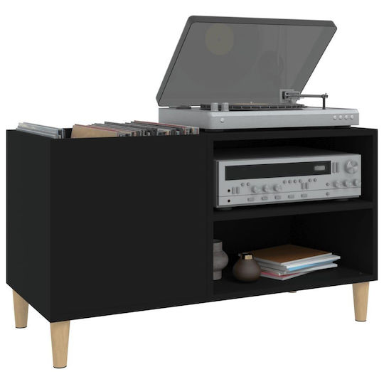 vidaXL Έπιπλο Hi-Fi Μαύρο 38x84.5x48cm