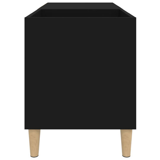 vidaXL Έπιπλο Hi-Fi Μαύρο 38x84.5x48cm