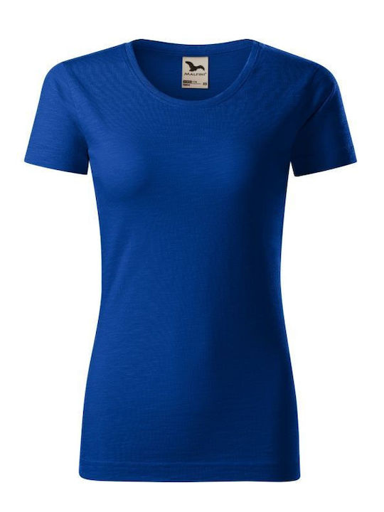 Malfini Women's Short Sleeve Promotional T-Shirt Blue