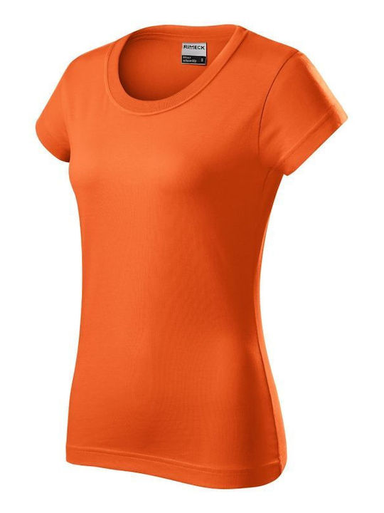 Rimeck Women's Short Sleeve Promotional T-Shirt Orange