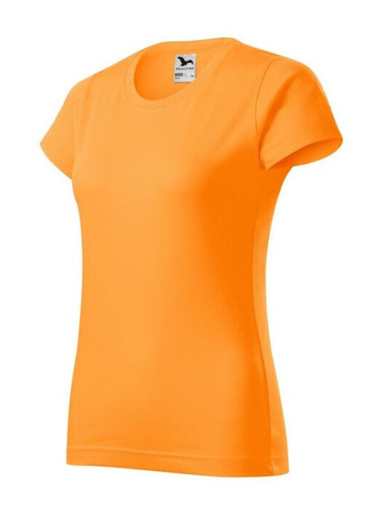 Malfini Basic Women's Short Sleeve Promotional T-Shirt Orange