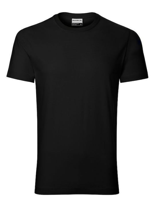 Rimeck Werbe-T-Shirt in Schwarz Farbe