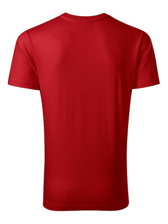 Rimeck Herren-Werbe-T-Shirt in Rot