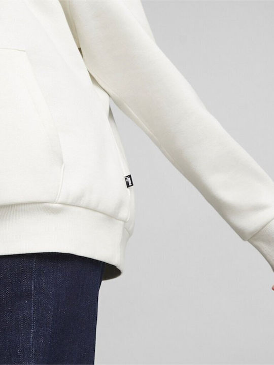 Logo Women's Sweatshirt Hooded White