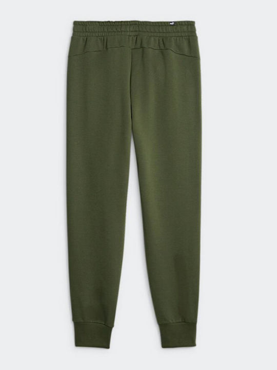 Sweatpants with Elastic Khaki