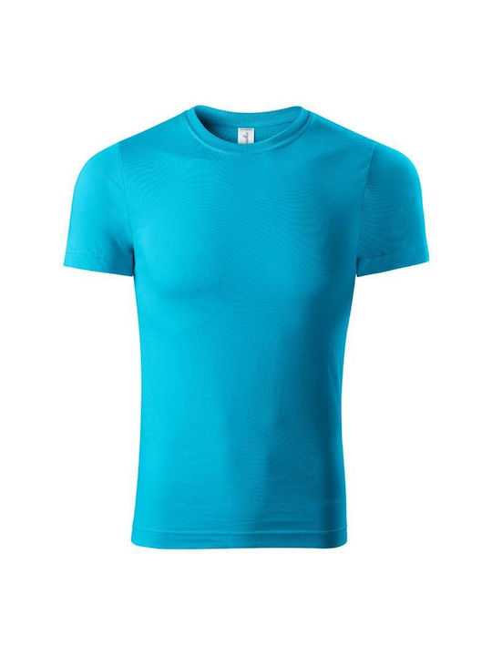 Malfini Men's Short Sleeve Promotional T-Shirt Light Blue