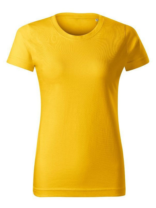 Malfini Women's Short Sleeve Promotional T-Shirt Yellow