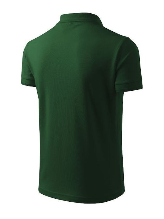 Malfini Men's Short Sleeve Promotional Blouse Green