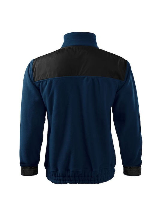 Rimeck Men's Short Sleeve Promotional Cardigan Navy Blue