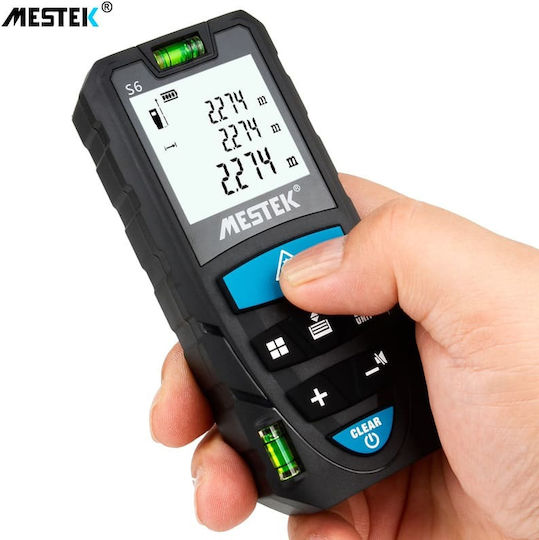Mestek Laser Distance Meter S6/50M with Range up to 50m
