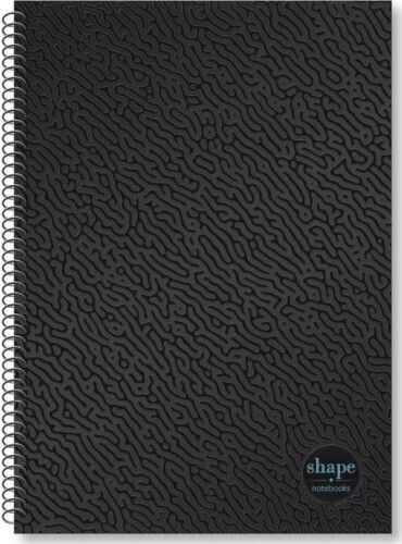 Shape Notebooks Спирална Тетрадка На Райета А4 90 Листове 3 Теми (Различни Дизайни)