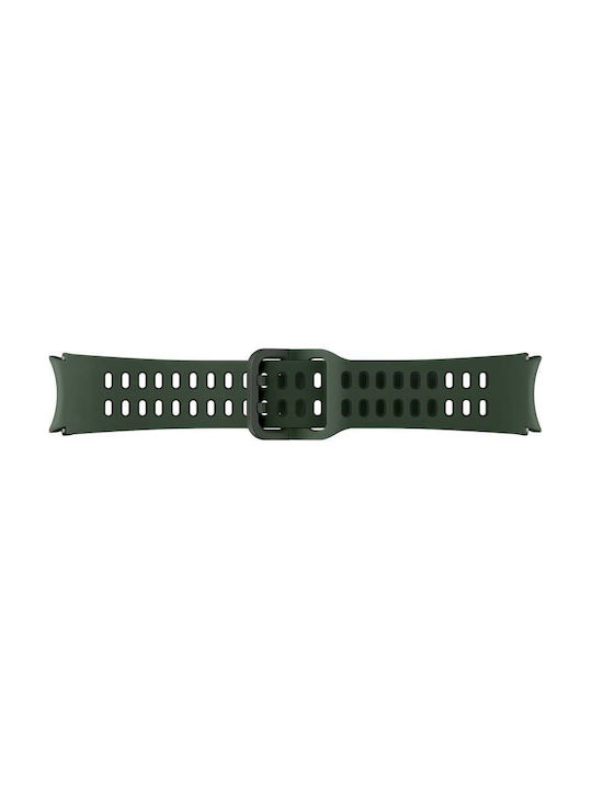 Samsung Extreme Sport Band Λουράκι Σιλικόνης Black/Green (Galaxy Watch4/5/6/7/FE/4 Classic/6 Classic/5 Pro)