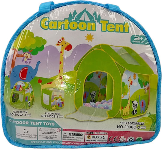 Kids House Play Tent Green