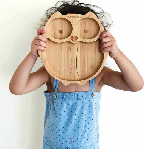 Eco Rascals Bufniță din bambus Verde