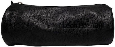 Pencil Case Barrel with 1 Compartment Black