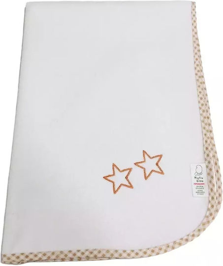 Figlio Bino Stars Wasserdichtes Wickeltuch Braun 50x70cm.
