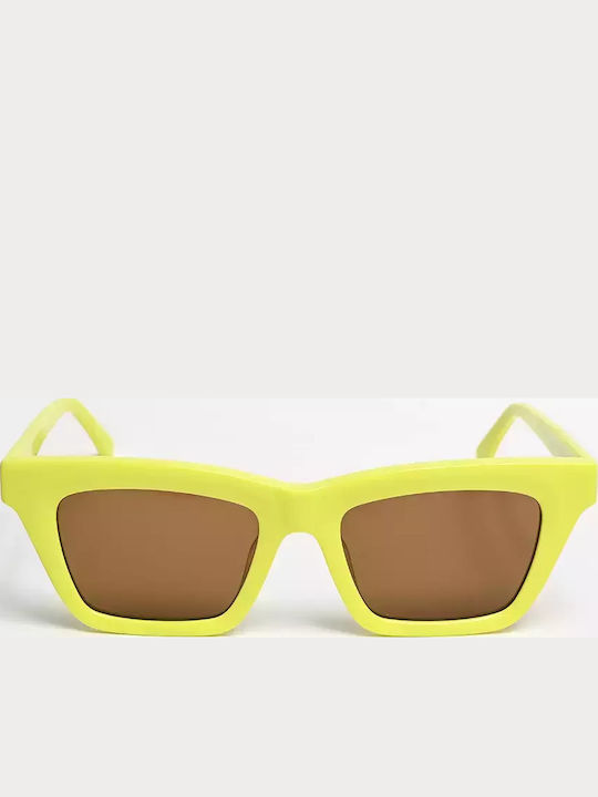 The Glass of Brixton Sunglasses Κίτρινα with Acetate Frame & Yellow Lens The Glass of Brixton Sunglasses Κίτρινα with Acetate Frame & Yellow Lens