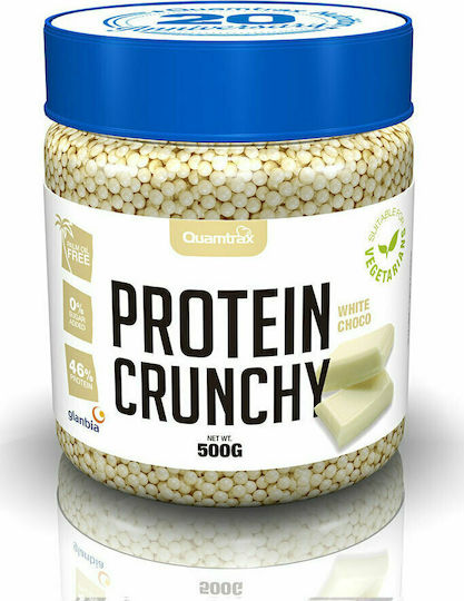 Quamtrax Nutrition Protein Crunchy με Γεύση Λευκή Σοκολάτα 500gr