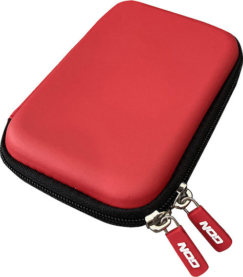 NOD Protective Case for Hard Drive Transporter 2.5" HDD Case Red 141-0201
