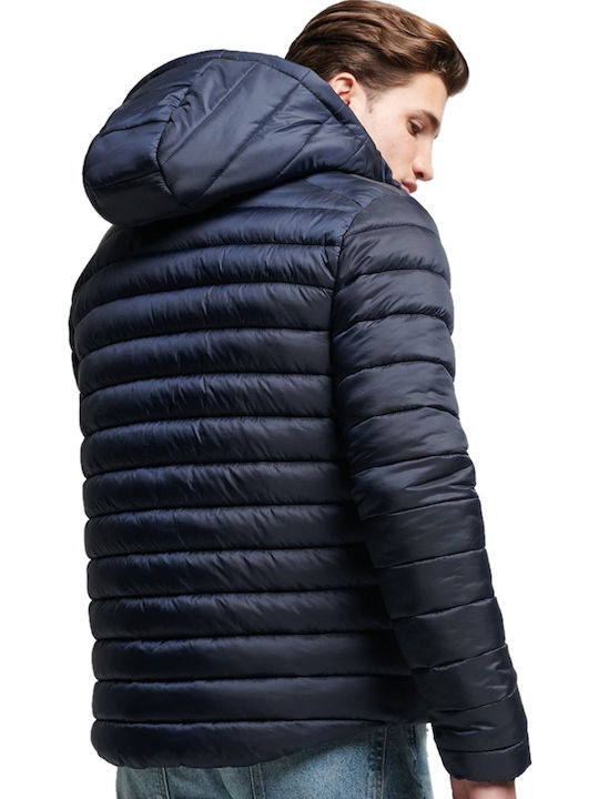 Fuji Athletic Jacket Waterproof Navy Blue