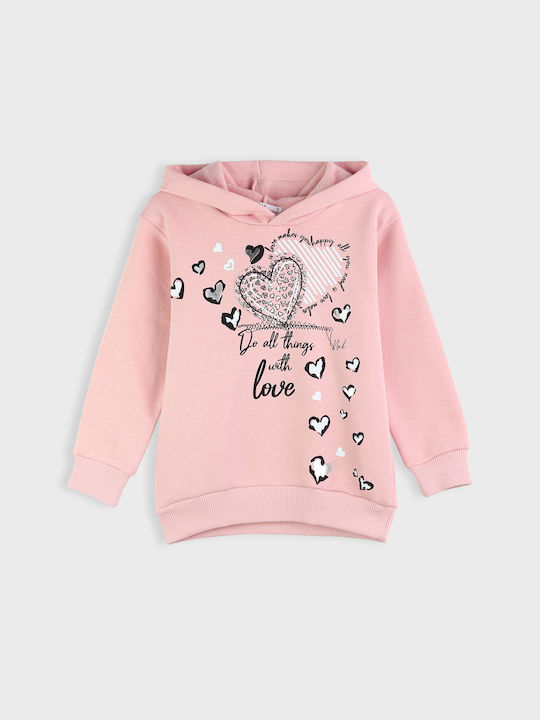 Nek Kids Wear Set pentru copii cu Colanți Magazin online de iarnă 2buc Roz