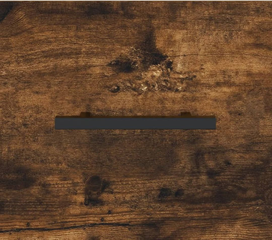 Schrank Boden Smoky Oak 69.5x34x90cm