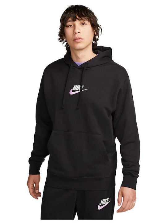 Nike Club Sweatshirt with Hood Black FB7788-010