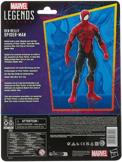 Φιγούρα Δράσης Ben Reilly Spiderman Marvel Legends Spider-Man για 4+ Ετών 15εκ.