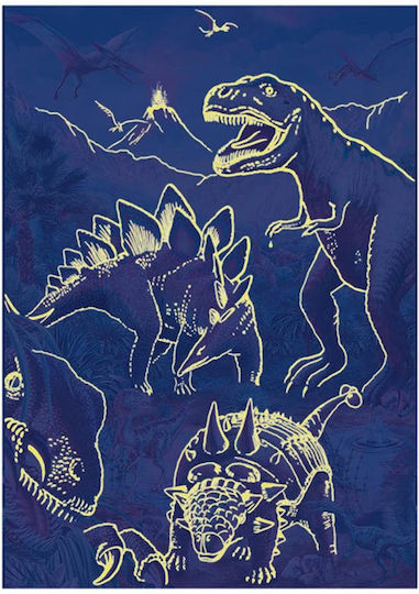 Παιδικό Puzzle Ο Κόσμος Των Δεινοσαύρων Neon 100pcs Dino