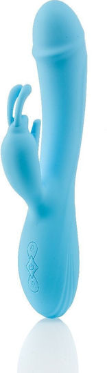 Zenn Perfect Δονητής Rabbit 21cm Μπλε