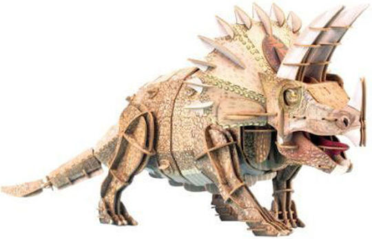 Mieredu Wooden Construction Toy Triceratops for Children 8+ years old+ Years