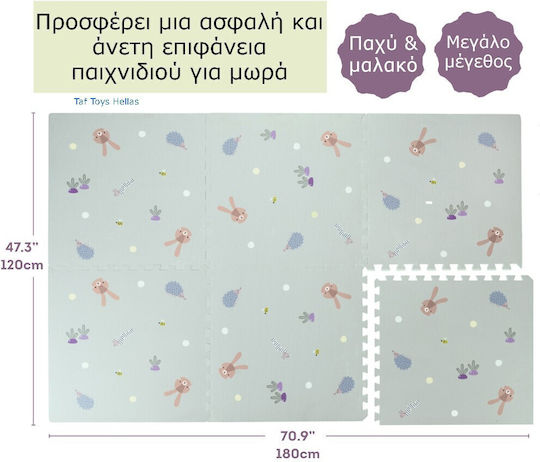 Taf Toys Urban Garden Play Mat for Newborns