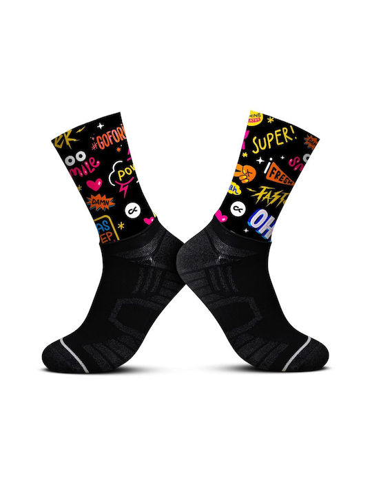 Blackmile Dreamtopia Running Socks Black 1 Pair