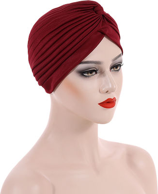 Γυναικείο Τουρμπάνι Turban Burgundy