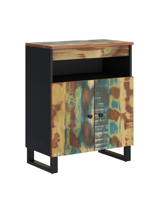 Bufet din Lemn Masiv Multicolor 60x33x75cm