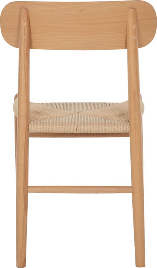 Helsinki Dining Room Wooden Chair Natural 46.5x41x80cm